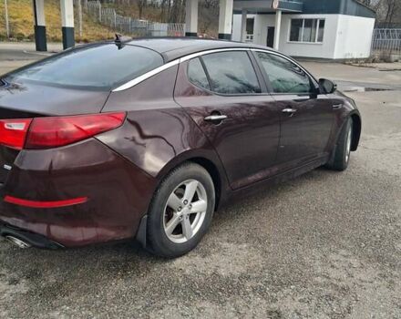 Красный Киа Оптима, объемом двигателя 2.4 л и пробегом 290 тыс. км за 8000 $, фото 2 на Automoto.ua