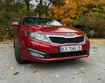 Красный Киа Оптима, объемом двигателя 2 л и пробегом 195 тыс. км за 9700 $, фото 9 на Automoto.ua