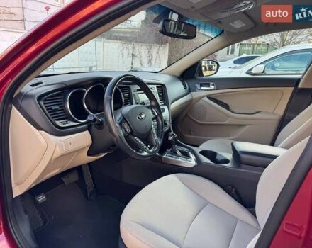 Красный Киа Оптима, объемом двигателя 2.4 л и пробегом 145 тыс. км за 9000 $, фото 7 на Automoto.ua