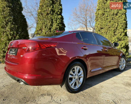 Красный Киа Оптима, объемом двигателя 2.36 л и пробегом 183 тыс. км за 8500 $, фото 22 на Automoto.ua