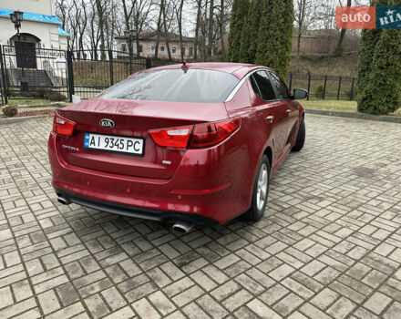 Красный Киа Оптима, объемом двигателя 2.36 л и пробегом 189 тыс. км за 8850 $, фото 11 на Automoto.ua