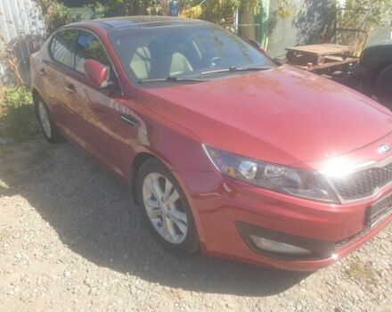 Красный Киа Оптима, объемом двигателя 2.4 л и пробегом 240 тыс. км за 8700 $, фото 1 на Automoto.ua