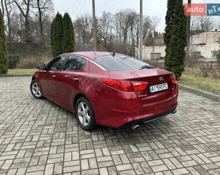 Красный Киа Оптима, объемом двигателя 2.36 л и пробегом 189 тыс. км за 8850 $, фото 4 на Automoto.ua