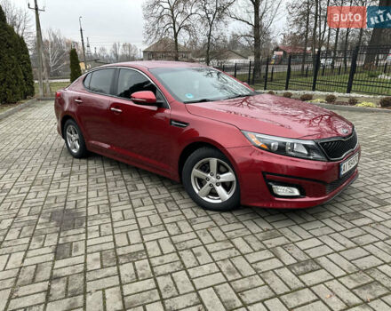 Красный Киа Оптима, объемом двигателя 2.36 л и пробегом 189 тыс. км за 8850 $, фото 9 на Automoto.ua
