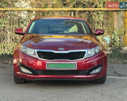 Красный Киа Оптима, объемом двигателя 2.4 л и пробегом 145 тыс. км за 9000 $, фото 3 на Automoto.ua