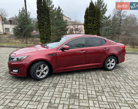 Красный Киа Оптима, объемом двигателя 2.36 л и пробегом 189 тыс. км за 8850 $, фото 1 на Automoto.ua