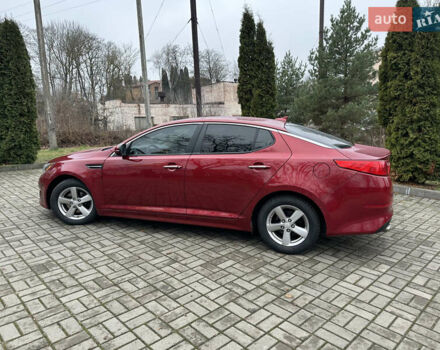 Красный Киа Оптима, объемом двигателя 2.36 л и пробегом 189 тыс. км за 8850 $, фото 2 на Automoto.ua