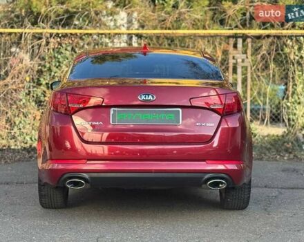 Красный Киа Оптима, объемом двигателя 2.4 л и пробегом 145 тыс. км за 9000 $, фото 6 на Automoto.ua