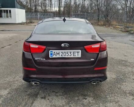 Красный Киа Оптима, объемом двигателя 2.4 л и пробегом 290 тыс. км за 8000 $, фото 3 на Automoto.ua