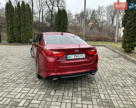 Красный Киа Оптима, объемом двигателя 2.36 л и пробегом 189 тыс. км за 8850 $, фото 10 на Automoto.ua