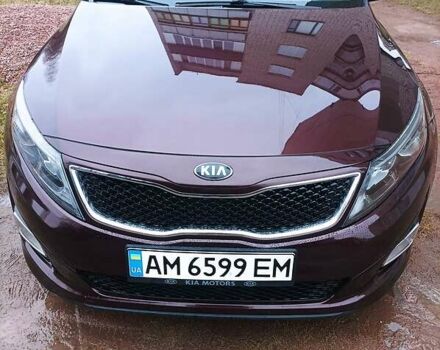 Красный Киа Оптима, объемом двигателя 2.4 л и пробегом 78 тыс. км за 11000 $, фото 5 на Automoto.ua