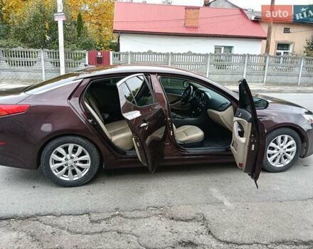 Червоний Кіа Оптіма, об'ємом двигуна 2.36 л та пробігом 120 тис. км за 10200 $, фото 9 на Automoto.ua