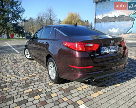 Красный Киа Оптима, объемом двигателя 2.36 л и пробегом 85 тыс. км за 10000 $, фото 6 на Automoto.ua