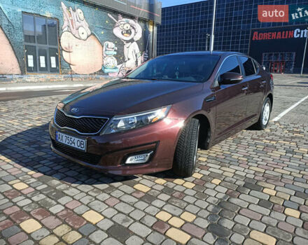 Красный Киа Оптима, объемом двигателя 2.36 л и пробегом 85 тыс. км за 10000 $, фото 4 на Automoto.ua