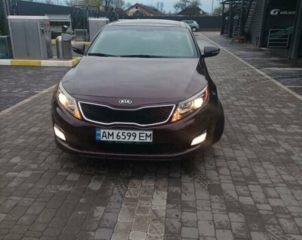 Красный Киа Оптима, объемом двигателя 2.4 л и пробегом 78 тыс. км за 11000 $, фото 2 на Automoto.ua