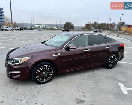 Красный Киа Оптима, объемом двигателя 2.4 л и пробегом 154 тыс. км за 12200 $, фото 6 на Automoto.ua