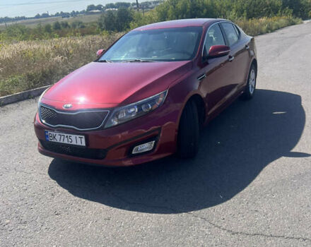 Красный Киа Оптима, объемом двигателя 2.36 л и пробегом 183 тыс. км за 8250 $, фото 5 на Automoto.ua