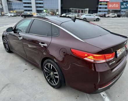 Красный Киа Оптима, объемом двигателя 2.4 л и пробегом 154 тыс. км за 12200 $, фото 12 на Automoto.ua