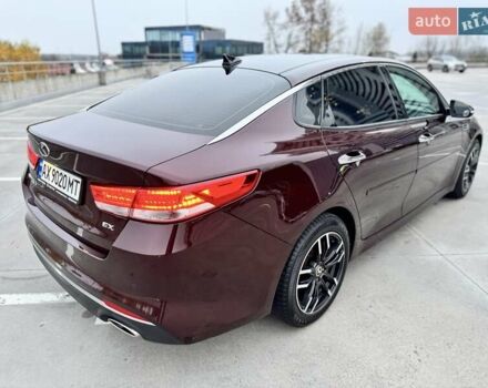 Красный Киа Оптима, объемом двигателя 2.36 л и пробегом 154 тыс. км за 12500 $, фото 16 на Automoto.ua