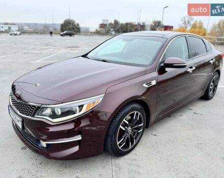 Красный Киа Оптима, объемом двигателя 2.36 л и пробегом 154 тыс. км за 12500 $, фото 24 на Automoto.ua