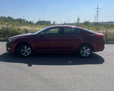 Красный Киа Оптима, объемом двигателя 2.36 л и пробегом 183 тыс. км за 8250 $, фото 6 на Automoto.ua