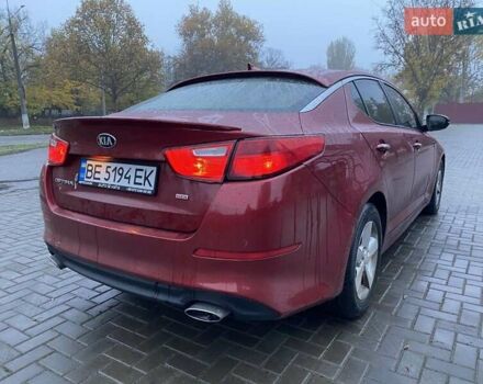 Красный Киа Оптима, объемом двигателя 2.36 л и пробегом 162 тыс. км за 9700 $, фото 5 на Automoto.ua