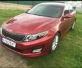 Червоний Кіа Оптіма, об'ємом двигуна 2.4 л та пробігом 170 тис. км за 10500 $, фото 1 на Automoto.ua