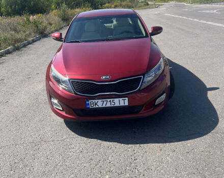 Красный Киа Оптима, объемом двигателя 2.36 л и пробегом 183 тыс. км за 8250 $, фото 2 на Automoto.ua