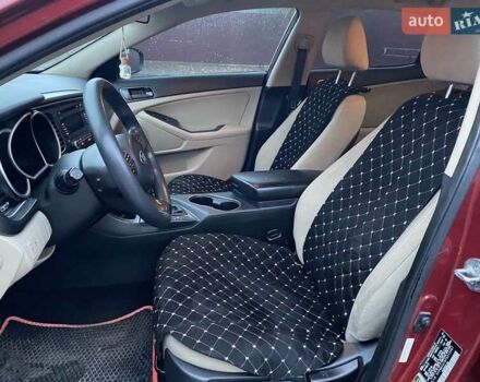 Красный Киа Оптима, объемом двигателя 2.36 л и пробегом 162 тыс. км за 9700 $, фото 10 на Automoto.ua