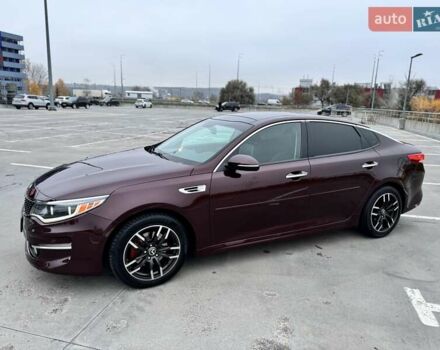 Красный Киа Оптима, объемом двигателя 2.4 л и пробегом 154 тыс. км за 11990 $, фото 6 на Automoto.ua