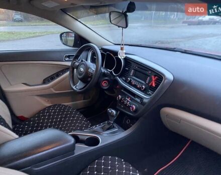 Красный Киа Оптима, объемом двигателя 2.36 л и пробегом 162 тыс. км за 9700 $, фото 17 на Automoto.ua