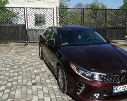 Кіа Оптіма 2016 у Рівному на Automoto.ua Червоний Кіа Оптіма, об'ємом двигуна 2.4 л та пробігом 98 тис. км за 8700 $, фото 6 на Automoto.ua