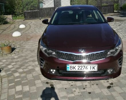 Красный Киа Оптима, объемом двигателя 2.4 л и пробегом 98 тыс. км за 8700 $, фото 16 на Automoto.ua