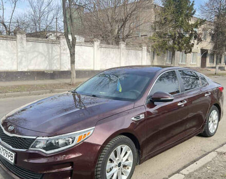 Кіа Оптіма 2016 у Кременчуге на Automoto.ua Червоний Кіа Оптіма, об'ємом двигуна 2.36 л та пробігом 105 тис. км за 10300 $, фото 3 на Automoto.ua