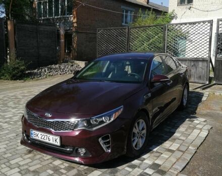 Красный Киа Оптима, объемом двигателя 2.4 л и пробегом 98 тыс. км за 8700 $, фото 7 на Automoto.ua