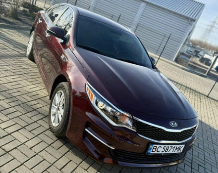 Красный Киа Оптима, объемом двигателя 2.36 л и пробегом 91 тыс. км за 10999 $, фото 2 на Automoto.ua