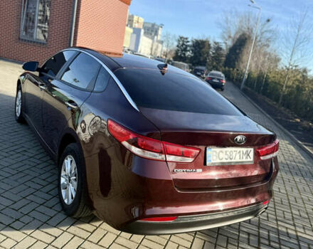 Красный Киа Оптима, объемом двигателя 2.36 л и пробегом 91 тыс. км за 10999 $, фото 8 на Automoto.ua