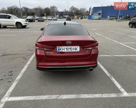Красный Киа Оптима, объемом двигателя 2.4 л и пробегом 145 тыс. км за 12900 $, фото 3 на Automoto.ua