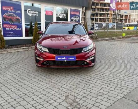 Красный Киа Оптима, объемом двигателя 2.36 л и пробегом 85 тыс. км за 12800 $, фото 1 на Automoto.ua