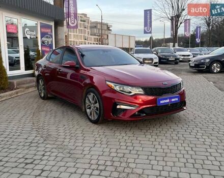 Красный Киа Оптима, объемом двигателя 2.36 л и пробегом 85 тыс. км за 12800 $, фото 2 на Automoto.ua