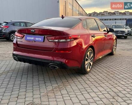 Красный Киа Оптима, объемом двигателя 2.36 л и пробегом 85 тыс. км за 12800 $, фото 4 на Automoto.ua