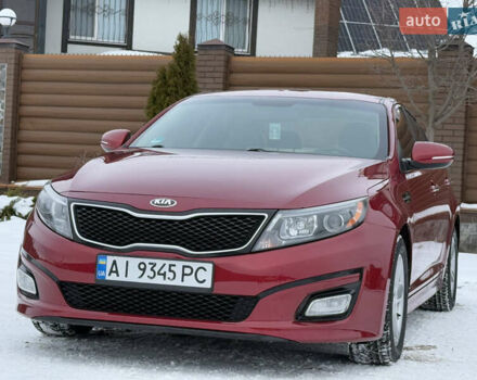 Красный Киа Оптима, объемом двигателя 2.36 л и пробегом 128 тыс. км за 8900 $, фото 1 на Automoto.ua