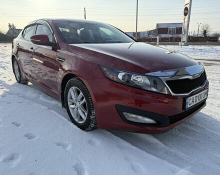 Червоний Кіа Оптіма, об'ємом двигуна 2.4 л та пробігом 125 тис. км за 7200 $, фото 1 на Automoto.ua