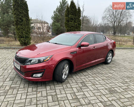 Красный Киа Оптима, объемом двигателя 2.36 л и пробегом 189 тыс. км за 8850 $, фото 1 на Automoto.ua