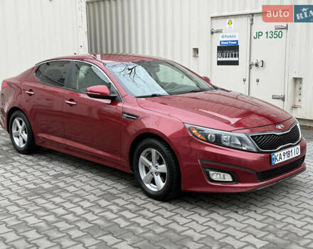 Красный Киа Оптима, объемом двигателя 2.36 л и пробегом 214 тыс. км за 8000 $, фото 1 на Automoto.ua