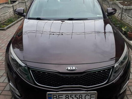 Червоний Кіа Оптіма, об'ємом двигуна 2.4 л та пробігом 100 тис. км за 13999 $, фото 1 на Automoto.ua