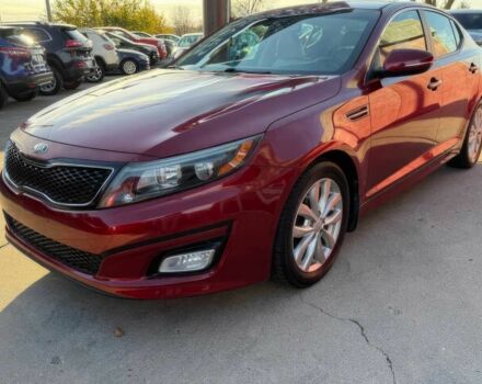 Красный Киа Оптима, объемом двигателя 2.4 л и пробегом 83 тыс. км за 5000 $, фото 1 на Automoto.ua
