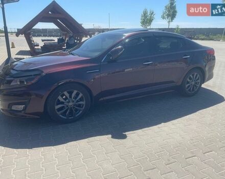 Красный Киа Оптима, объемом двигателя 2.4 л и пробегом 241 тыс. км за 9200 $, фото 1 на Automoto.ua