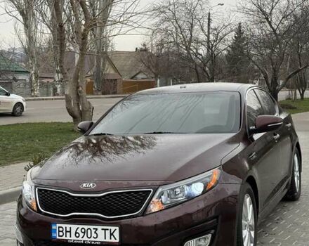 Красный Киа Оптима, объемом двигателя 2.4 л и пробегом 170 тыс. км за 9800 $, фото 1 на Automoto.ua