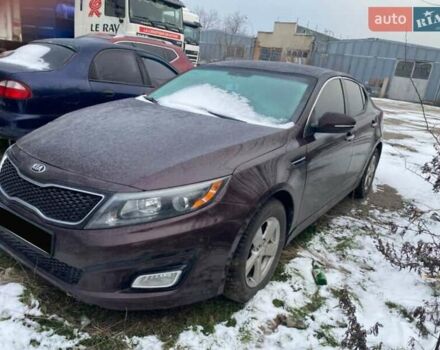 Красный Киа Оптима, объемом двигателя 2.36 л и пробегом 87 тыс. км за 6000 $, фото 1 на Automoto.ua